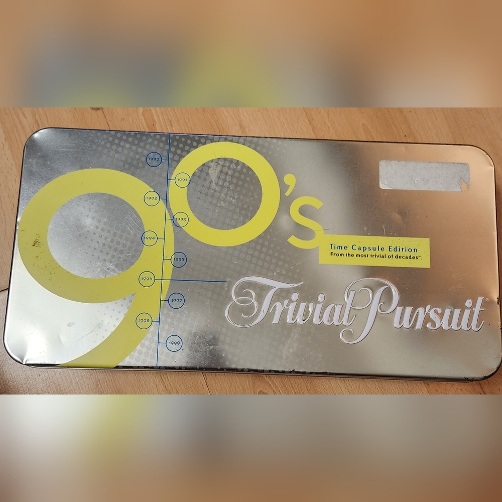 90's Trivial Pursuit Game